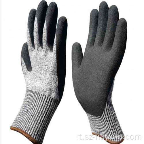 Tagliare i guanti di livello 5 in HPPE